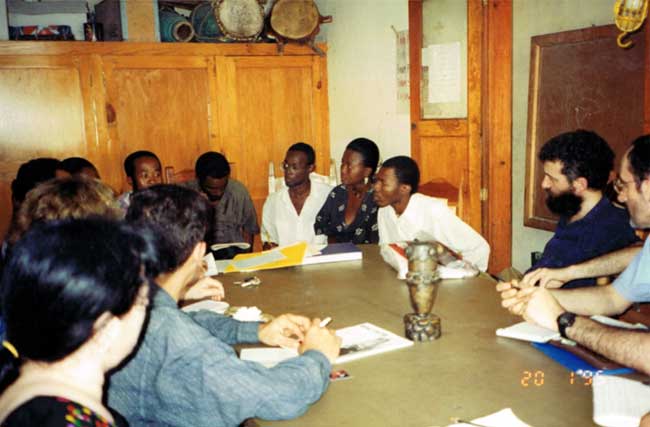 Port-au-Prince. Uno dei miei primi viaggi ad Haiti, all’inizio degli anni ’90.