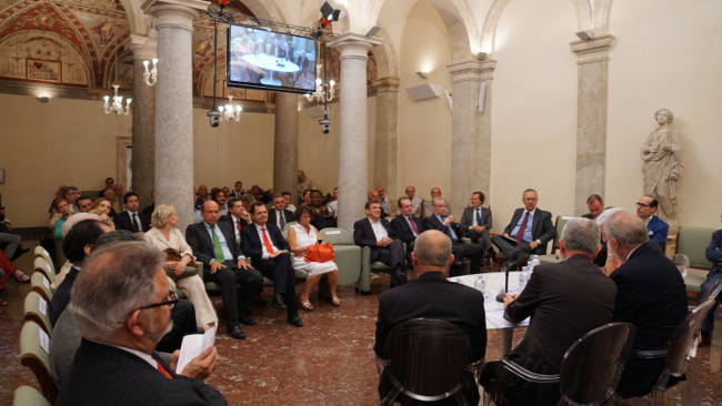 La sala Igea gremita di partecipanti