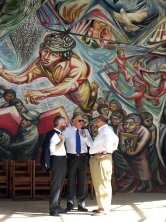 Viaggio del Sottosegretario Di Santo in Nicaragua. Visita, insieme al Sindaco di Managua, Dionisio